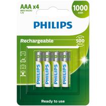 Pilha Recarregável Aaa 1000mah Blister Com 4 Unidades R03b4rtu10/59