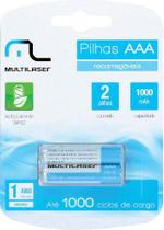 Pilha Recarregavel AAA 1000MAH CB051 - Blister com 2