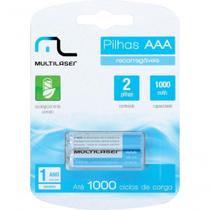 Pilha Recarregável Aaa 1000Mah Cb051 - Blister Com 2 Pilha Recarregável Aaa 1000Mah Cb051 - Blister Com 2