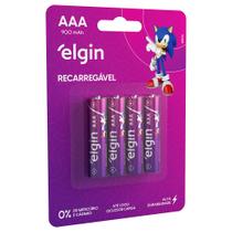 Pilha Recarregavel Aaa 900mah C/4 82169