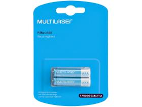 Pilha Recarregável AAA CB051 Multilaser