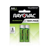 Pilha Recarregavel Eco Aa C/2 1350mah 55802