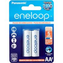 Pilha recarregavel eneloop 2000ma aa blister com 2 bk-3mcce/2bb - PANASONIC