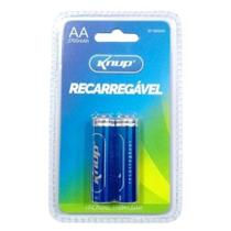 Pilha Recarregável Knup 2700Mah Kp-4800 AAA e AA