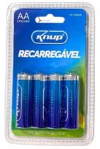Pilha recarregável Knup KP-4800AA 2700mah alta durabilidade Pilha recarregável Knup KP-4800AA 2700mah alta durabilidade