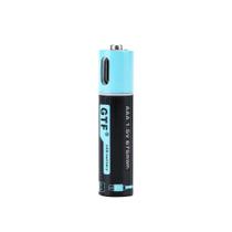 Pilha recarregável Li-polímero AAA 1,5V 450mah c/micro usb Pilha recarregável Li-polímero AAA 1,5V 450mah c/micro usb