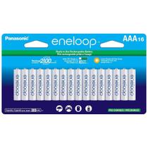 Pilha Recarregavel Panasonic Eneloop BK-4MCCA16FA AAA - 16 Unidades