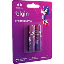Pilha Recarregável Pequena (aa), 1,2 V, 2 Peças, Ele000000082172 Elgin Pilha Recarregável Pequena (aa), 1,2 V, 2 Peças, Ele000000082172 Elgin