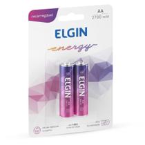 Pilha Recarregavel Pequena AA 2700MAH 1.2V C/02