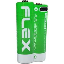 Pilha Recarregável Pequena AA 3000MAH 1.5V BL.C/02 Pilha Recarregável Pequena AA 3000MAH 1.5V BL.C/02