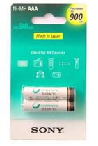 Pilha Recarregável Sony 2 x AAA 900mAh NHAAAB2GN
