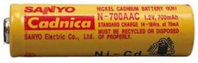 Pilha sanyo 700ma 1.2v w/tab n700aa Pilha sanyo 700ma 1.2v w/tab n700aa
