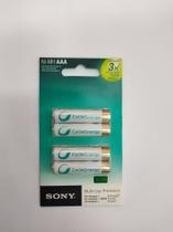 Pilha sony recarregável ni - mh aaa com 04 unidades Pilha sony recarregável ni - mh aaa com 04 unidades