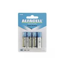 Pilha Super Alcalina AA Com 4 Alfacell