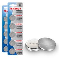 Pilha Tenergy CR2025 de lítio 3V - Kit com 10 unidades