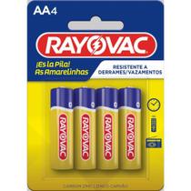 Pilha Zinco AA Rayovac - 48 Blisters com 4 Unidades Pilha Zinco AA Rayovac - 48 Blisters com 4 Unidades