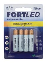 Pilha Zinco AAA Fortled 4UN Pilha Zinco AAA Fortled 4UN