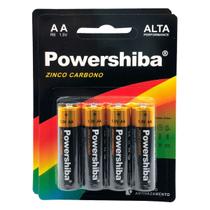 Pilha Zinco Carvão AA 8 unidades Powershiba Pilha Zinco Carvão AA 8 unidades Powershiba