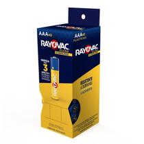 Pilha Zinco Rayovac AAA Tubo com 40 Pilhas Pilha Zinco Rayovac AAA Tubo com 40 Pilhas