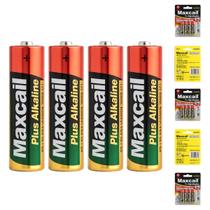 Pilhas AA 1.5V Alkaline Kit 4 Unidades Energia Segura e Durável P/ Câmeras e Games e Acessórios