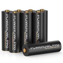 Pilhas AA recarregáveis POWEROWL Goldtop 2800mAh - 8 unidades Pilhas AA recarregáveis POWEROWL Goldtop 2800mAh - 8 unidades