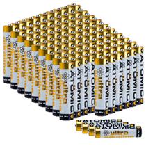 Pilhas AAA ATOMIC 1,5V Alcalinas (Pacote com 96 unidades) Pilhas AAA ATOMIC 1,5V Alcalinas (Pacote com 96 unidades)