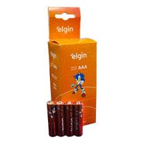 Pilhas AAA de Zinco de 1,5 v com 40 Unidades Elgin Pilhas AAA de Zinco de 1,5 v com 40 Unidades Elgin
