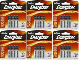 Pilhas AAA Energizer Max, pacote com 24 pilhas alcalinas de longa duração