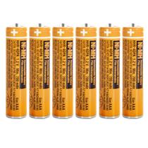 Pilhas AAA recarregáveis EOCIK HHR-4DPA 1,2 V 700 mAh (pacote com 6) Pilhas AAA recarregáveis EOCIK HHR-4DPA 1,2 V 700 mAh (pacote com 6)