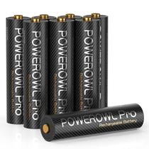 Pilhas AAA recarregáveis POWEROWL Goldtop PRO 1100mAh - pacote com 8
