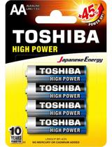 Pilhas Alcalina Blister AAA 04 Peças Toshiba Hig Power Original Pilhas Alcalina Blister AAA 04 Peças Toshiba Hig Power Original