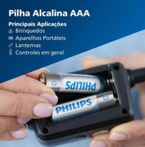 Pilhas alcalinas aaa blister com 4 unidades lr03p4b/59 - PHILIPS