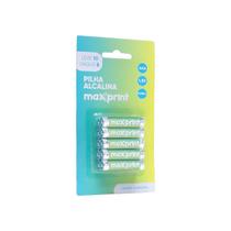 Pilhas alcalinas aaa maxprint com 10 unidades 75000035