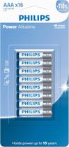 Pilhas Alcalinas AAA PHILIPS Alcalinas Com 16un LR03 Pilhas Alcalinas AAA PHILIPS Alcalinas Com 16un LR03