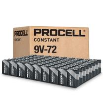 Pilhas alcalinas PROCELL Constant 9V (pacote com 72) Pilhas alcalinas PROCELL Constant 9V (pacote com 72)