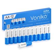 Pilhas Alcalinas Voniko AA 12 Unidades 1,5 V Longa Duração Pilhas Alcalinas Voniko AA 12 Unidades 1,5 V Longa Duração