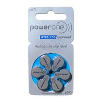 Pilhas Aparelho Auditivo A675 / PR44 - Embalagem com 6 Unidades (POWERONE)