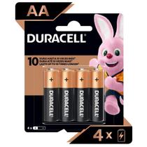 Pilhas Duracell Aa 4 Unidades - Mn1500 Pilhas Duracell Aa 4 Unidades - Mn1500
