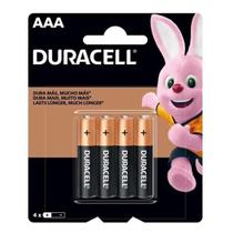 Pilhas Duracell Aaa Palito 4 Unidades - Mn2400