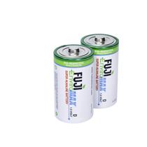 Pilhas Fuji Enviromax 4100BP2 D Super Alcalinas Pacote com 2 Pilhas Fuji Enviromax 4100BP2 D Super Alcalinas Pacote com 2