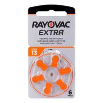 Pilhas para Aparelho Auditivo 1,45V A13 / Pr48 Extra Power com 6 Unidades
