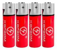 Pilhas Premium Kapbom Aaa - Pack 4 Un. Alta Durabilidade!