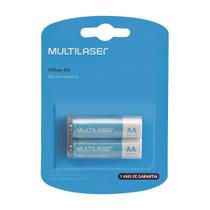 Pilhas Recarregáveis AA Multilaser 2500Mah - Cb053