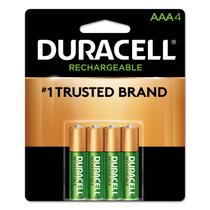 Pilhas recarregáveis Duracell Staycharged AAA, pacote com 4 Pilhas recarregáveis Duracell Staycharged AAA, pacote com 4