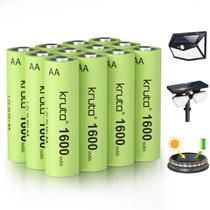 Pilhas Recarregáveis Kruta Ni-MH AA 1600mAh 1,2V (12 Unidades)
