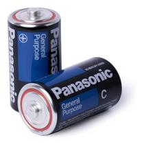 Pilhas Super Hyper Comum Tipo C 2 Unidades - Panasonic