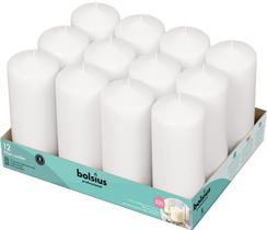 Pillar Candles BOLSIUS White 6,7x2,7" Sem perfume 62h Burn