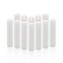 Pillar Candles Royal Imports White Sem Perfume de 2x9 polegadas - 12 unidades