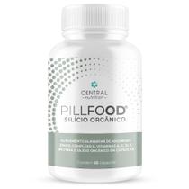Pillfood Silício Organico Central Nutrition 60 Cáps