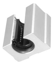 Pillow Block 12Mm Aberto Sbr12Uu Com Rolamento